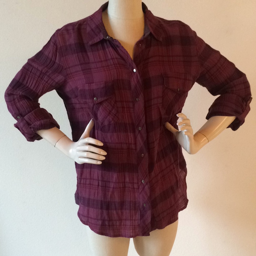 KUT From The Kloth plaid shirt